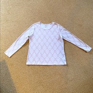 White Stag Long Sleeve Knit Shirt (XL 16/18)